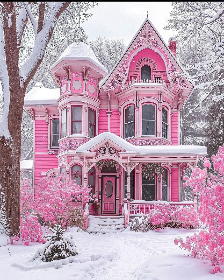 Pink house