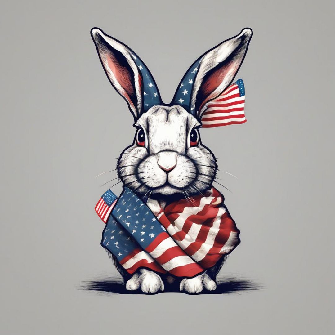 american patriot bunny