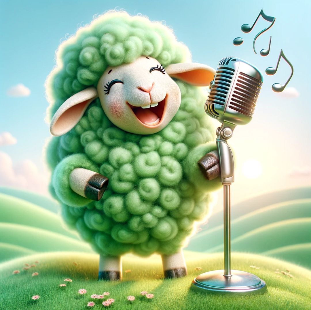 Singing GreenSheep