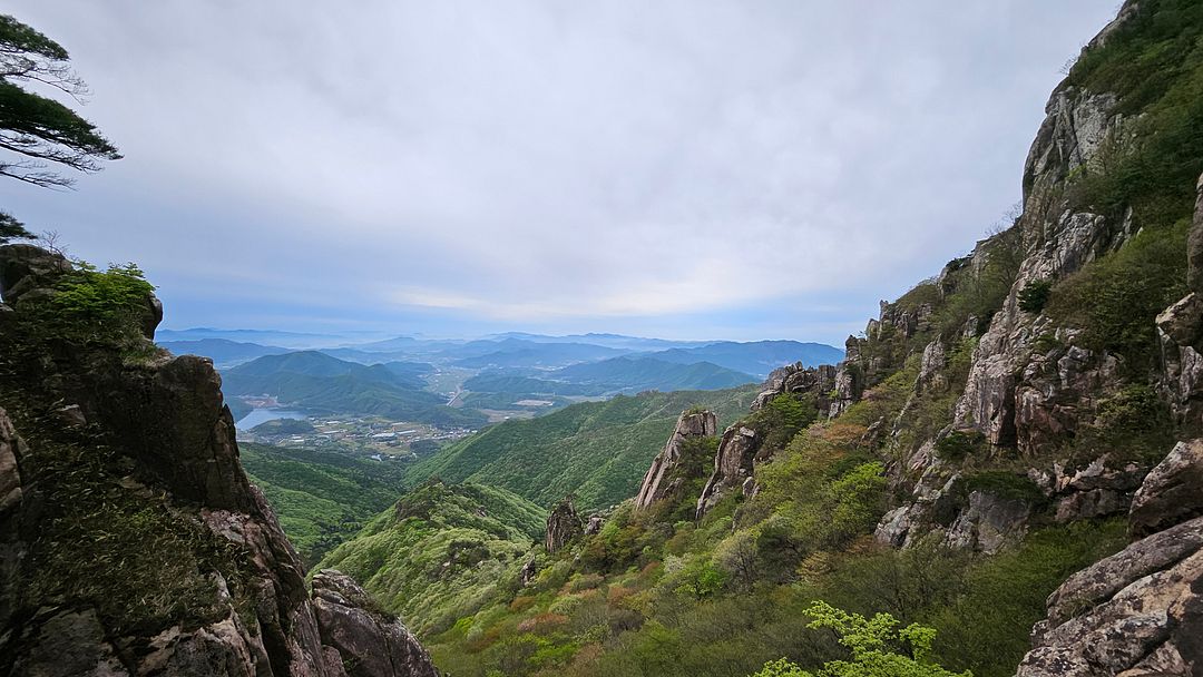 Hidden scenery of Wolchulsan Mountain - 240426-6 Yeongam, Jeollanam-do, Korea.