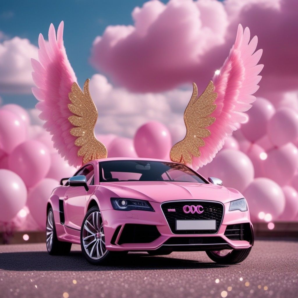 pink audi