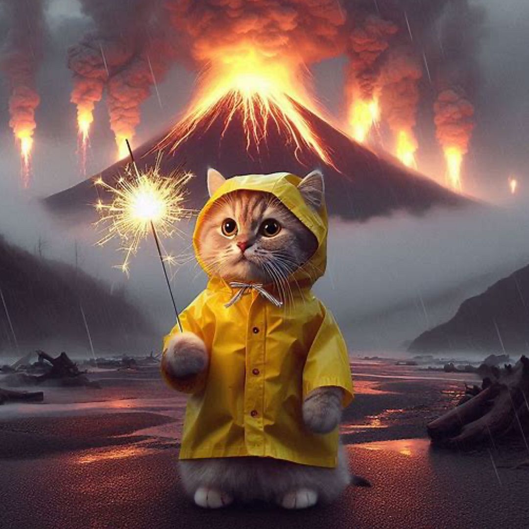 YR cat firework