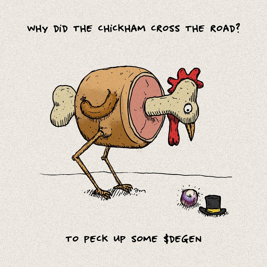 why did the chickham cross the road?