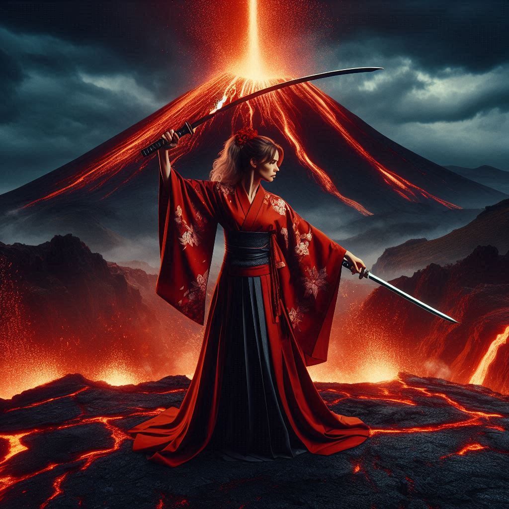 volcano samurai