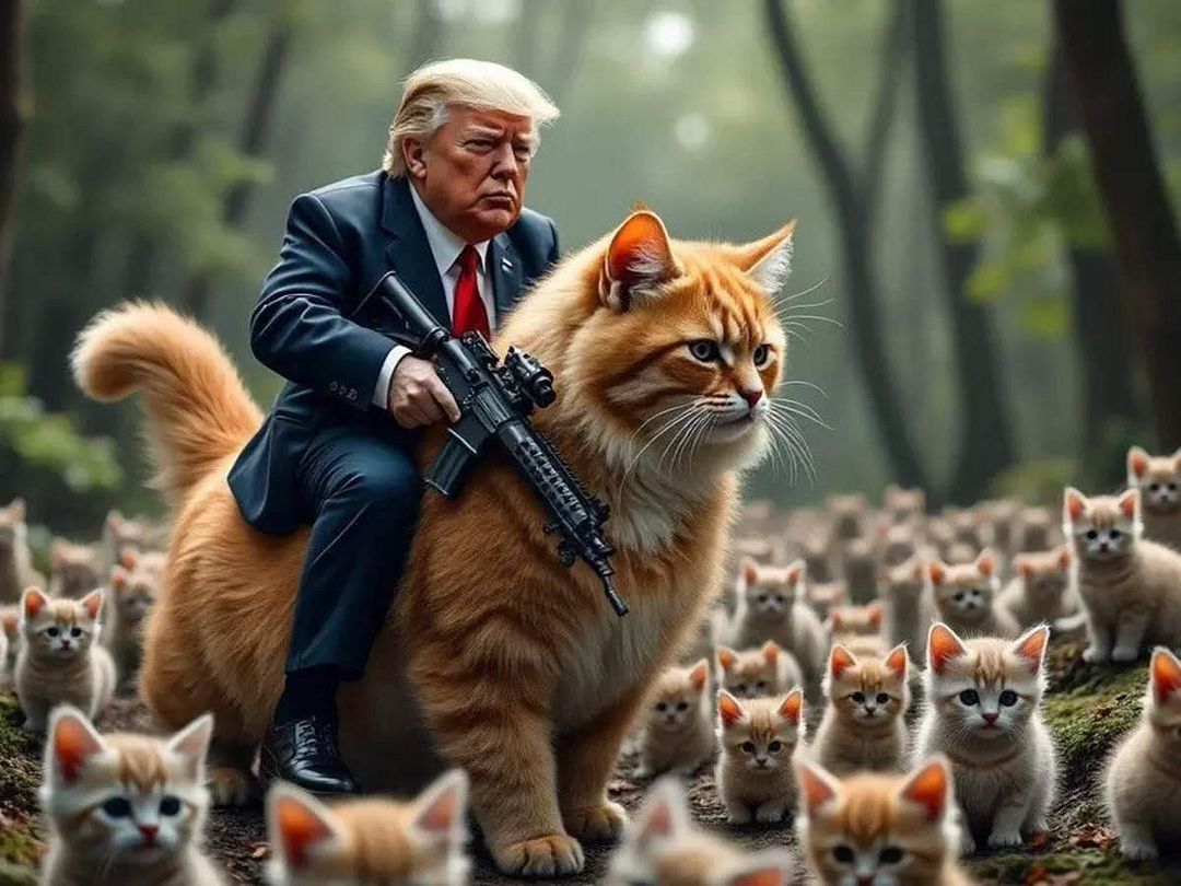 Trump the saviour of cat and dogs