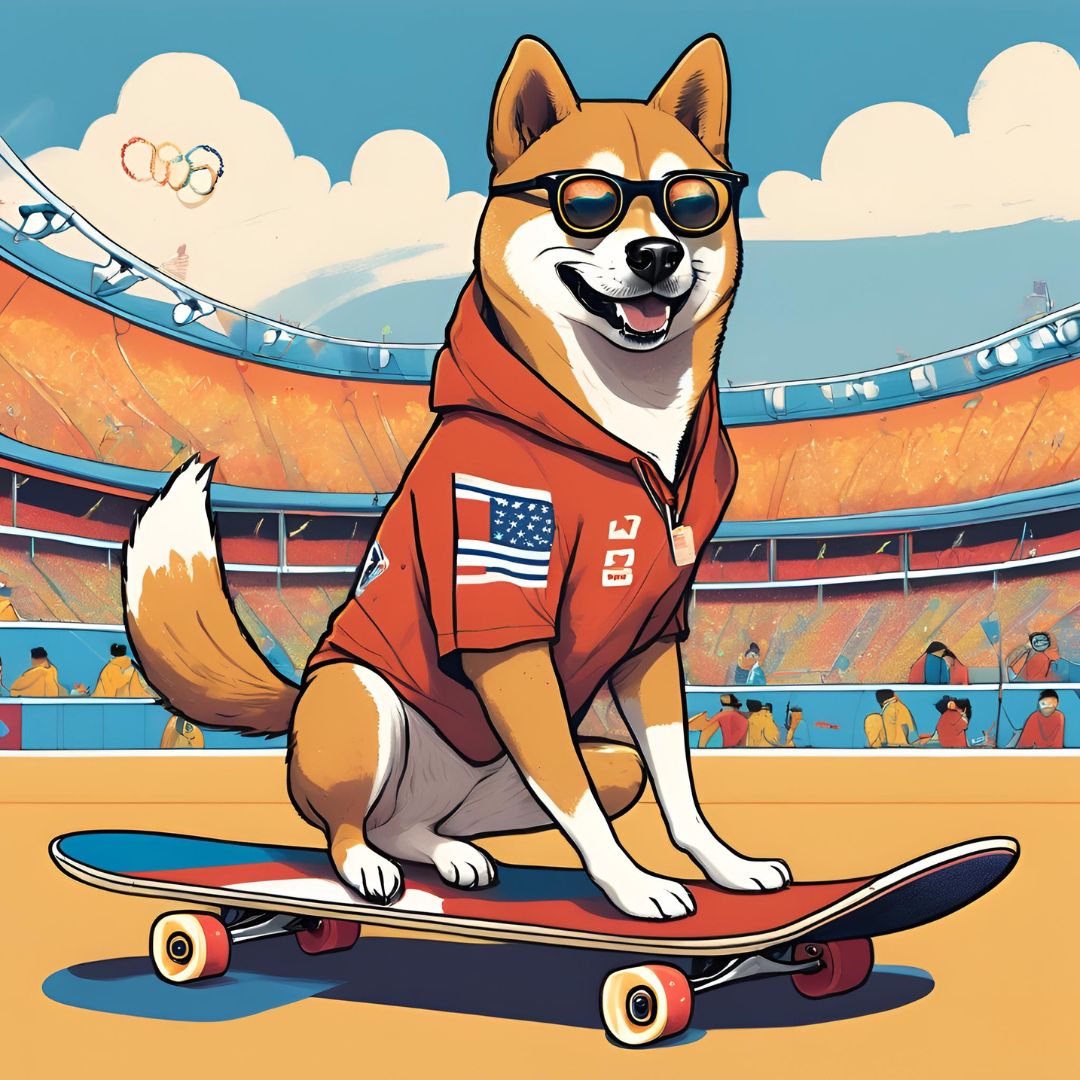 MDoge and Skate-Board