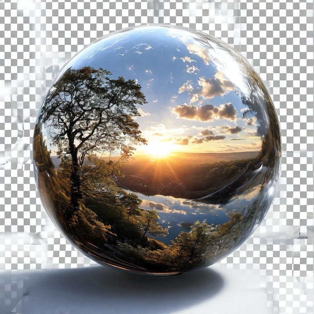 Sunlit Sphere