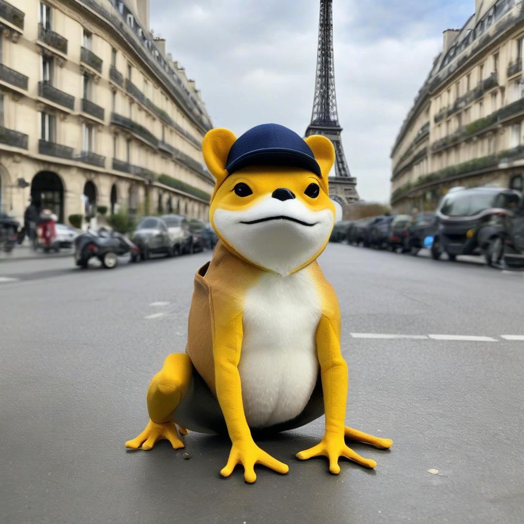 ShibFrog in Paris