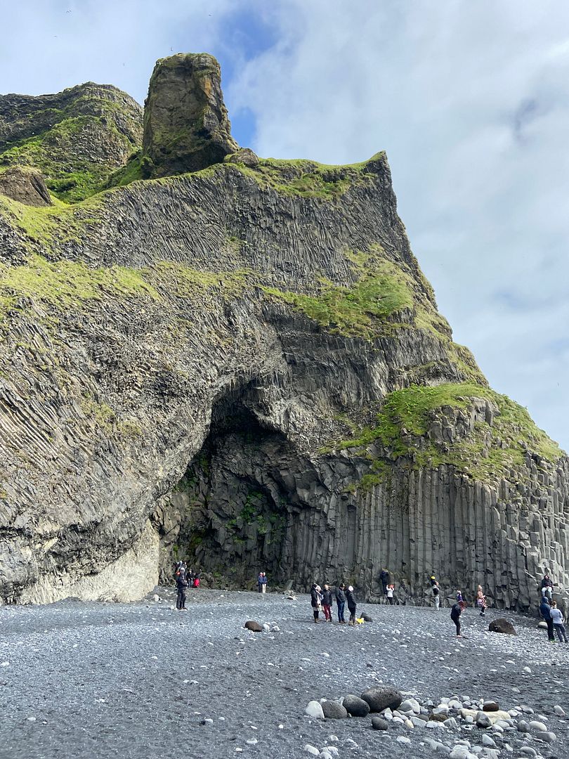 Black beach in Island