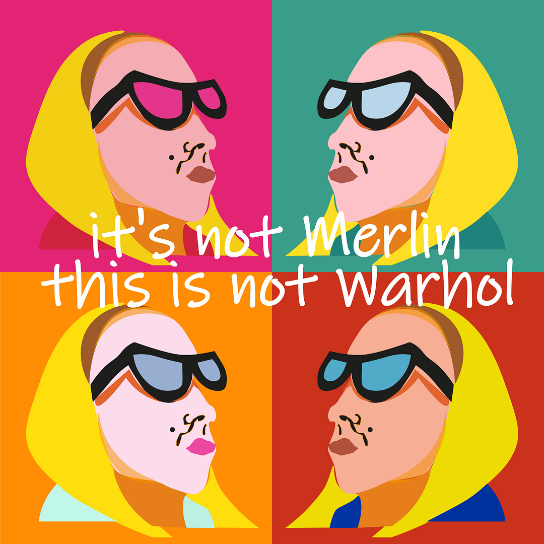 merlin not warhol