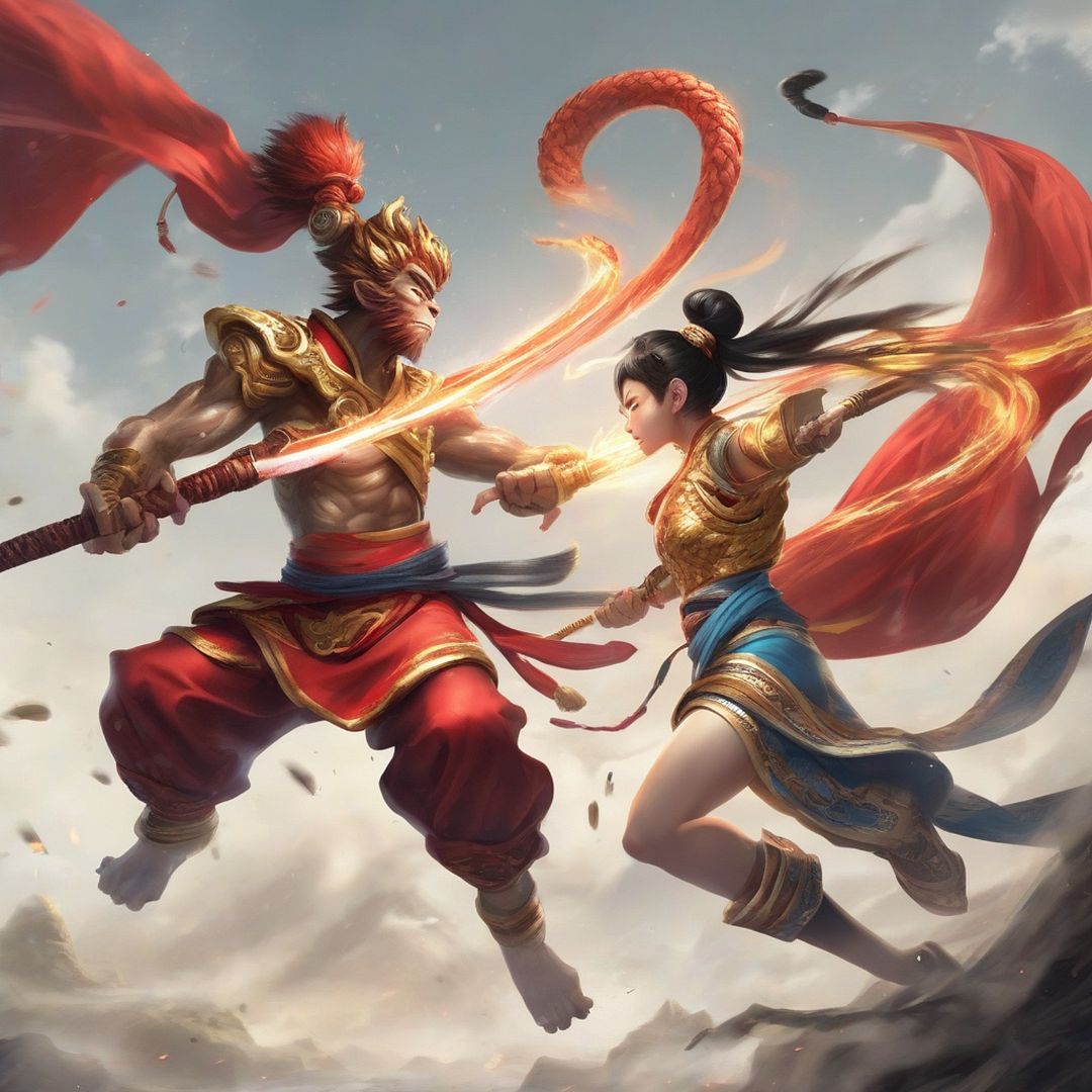 Wukong vs Nezha