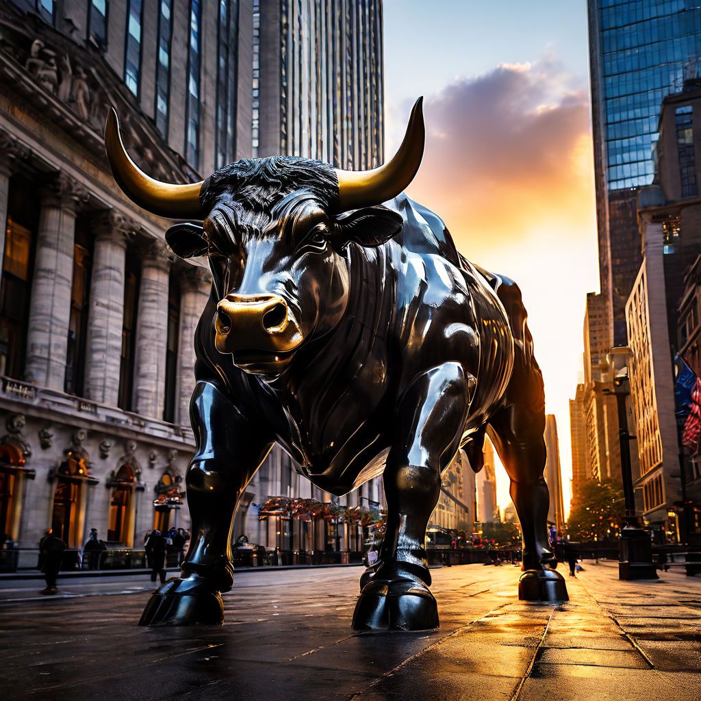 Charging bull