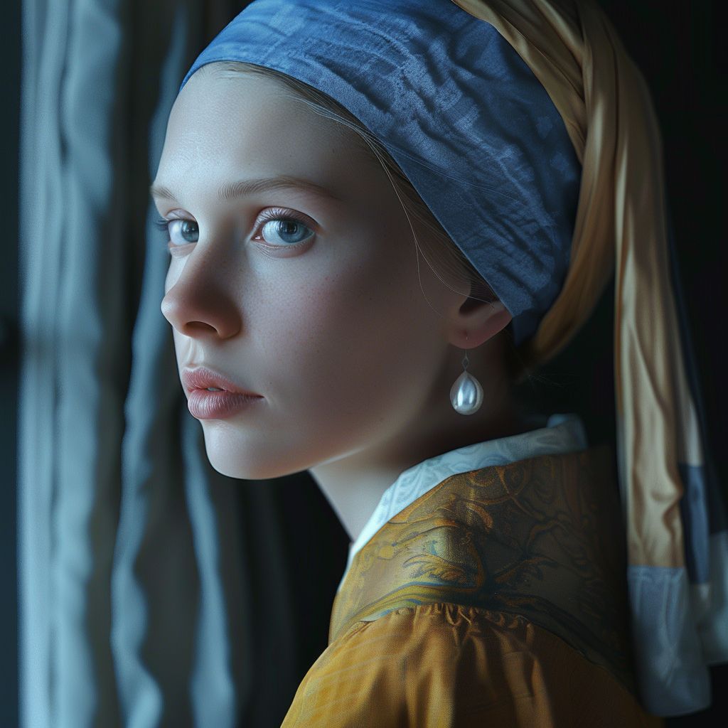 Girl with the Pearl Earring in Real Life