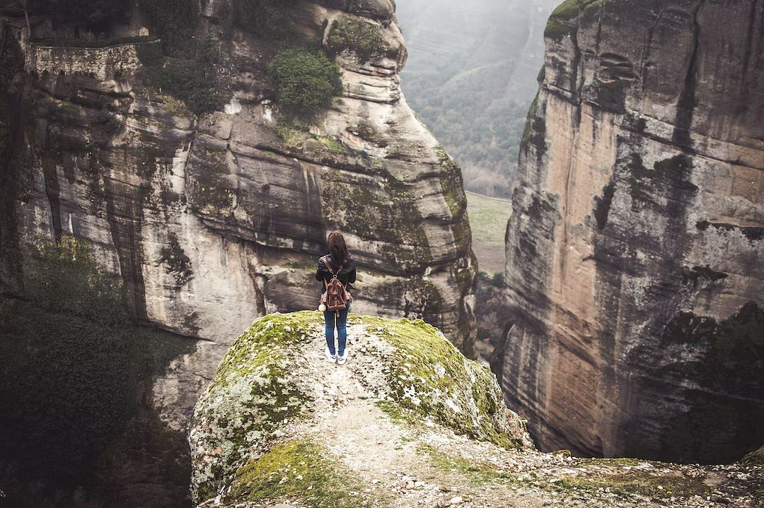 Where the earth meets the sky.