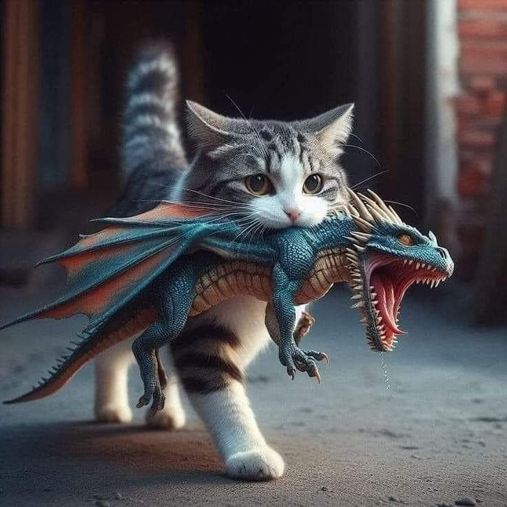 The Cat and the Dragon