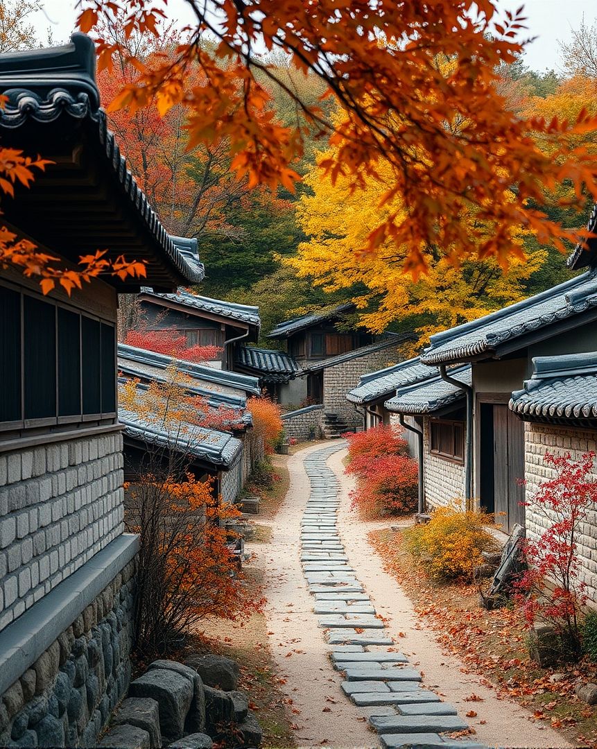 Hanok in Autumn