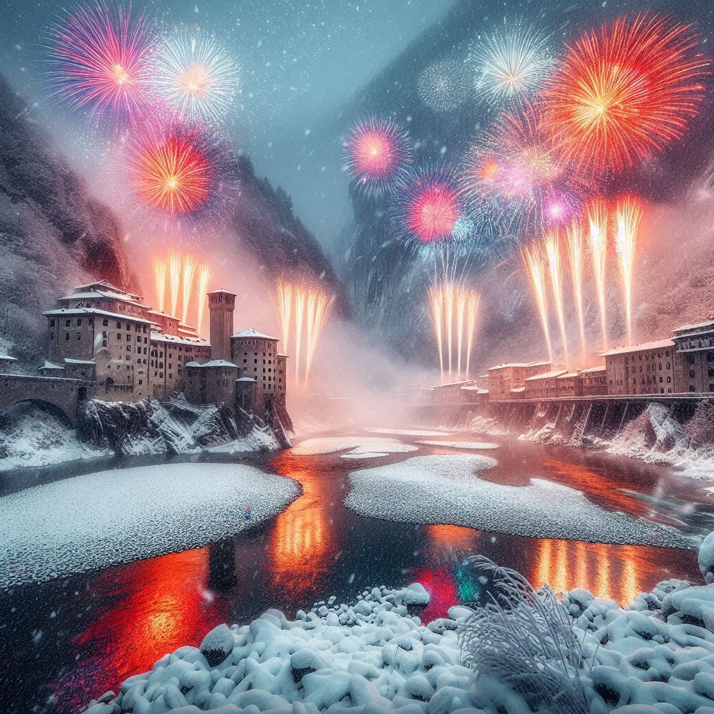 A spectacular winter view