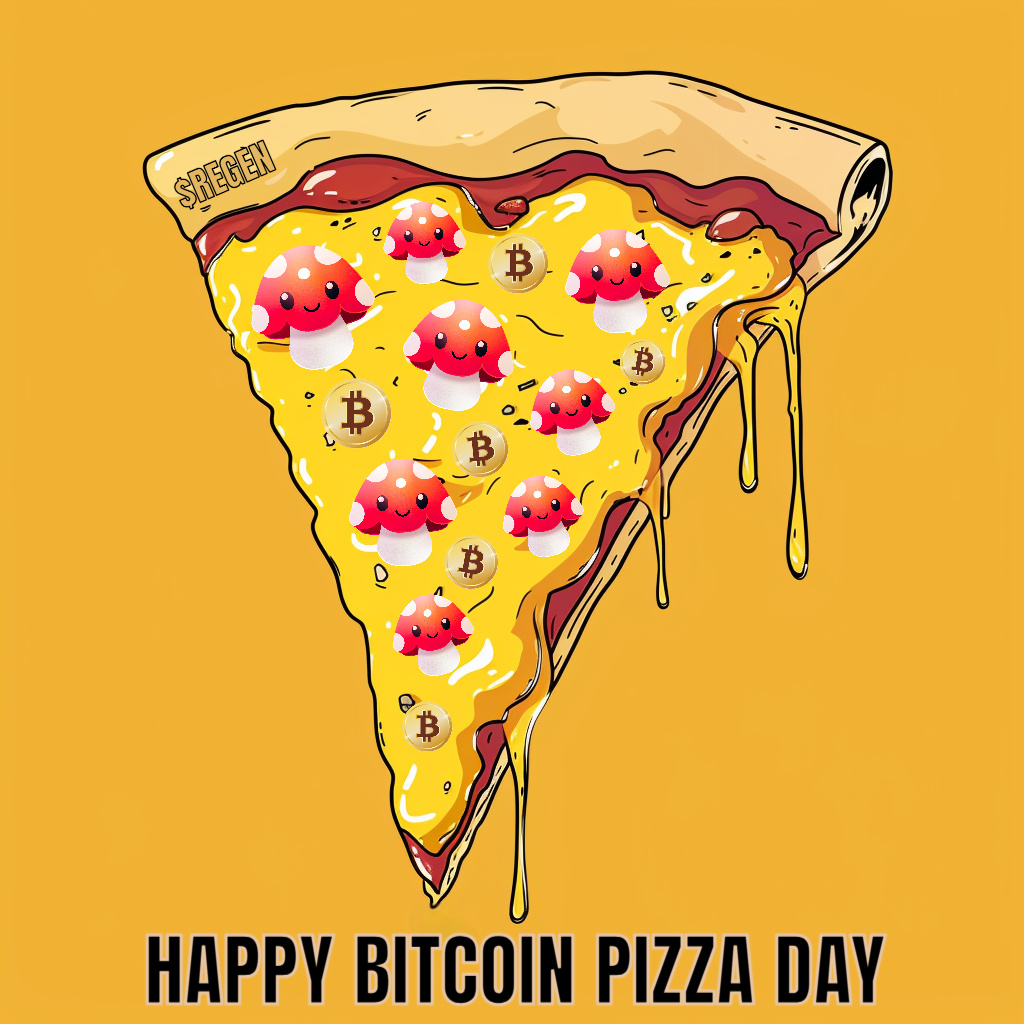 🍄 $regen bitcoin pizza