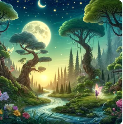 26_Whimsical Fantasy Landscape