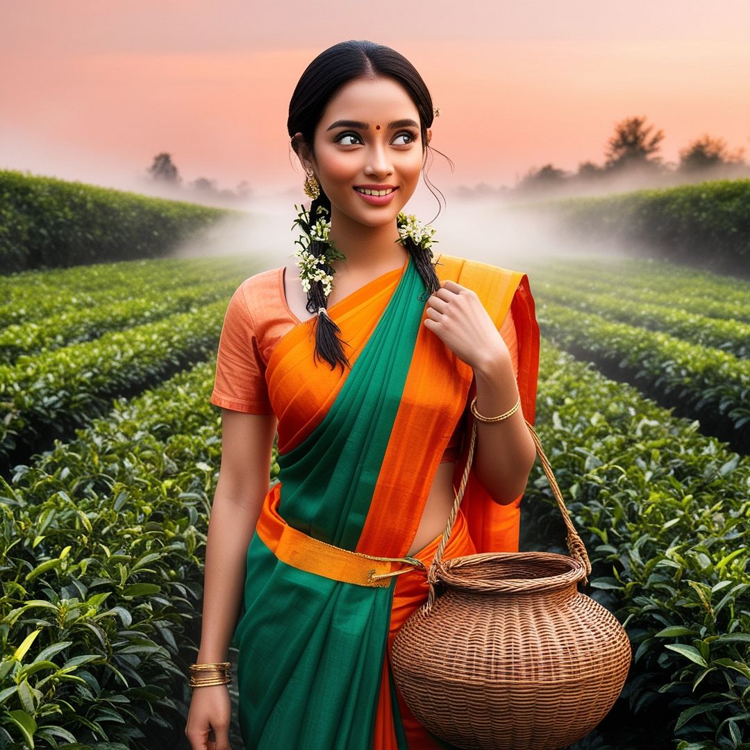 Tea harvesting