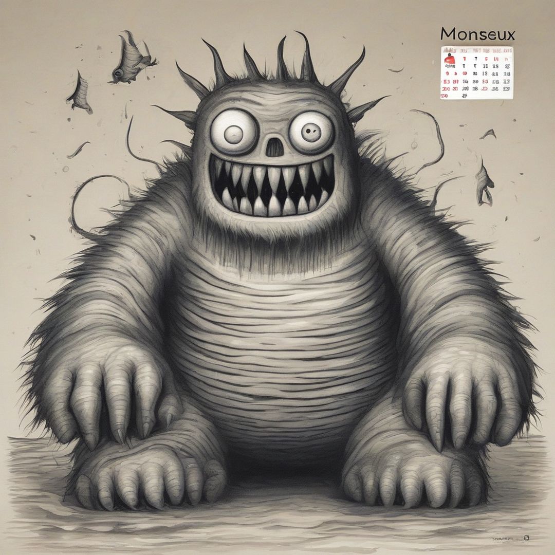 Calendar monster