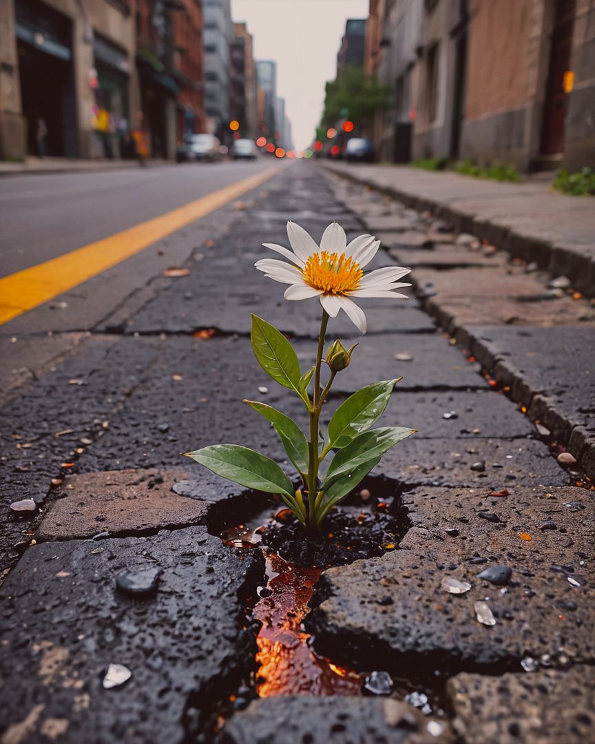 Asphalt hope