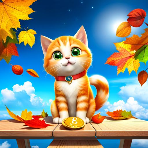 Cat, Bitcoin, and Autumn!