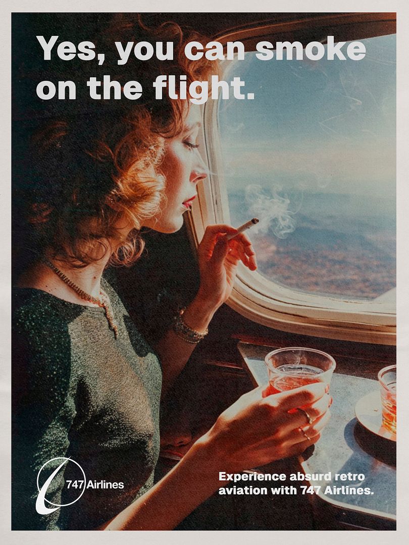 Yes, you can smoke on the flight.