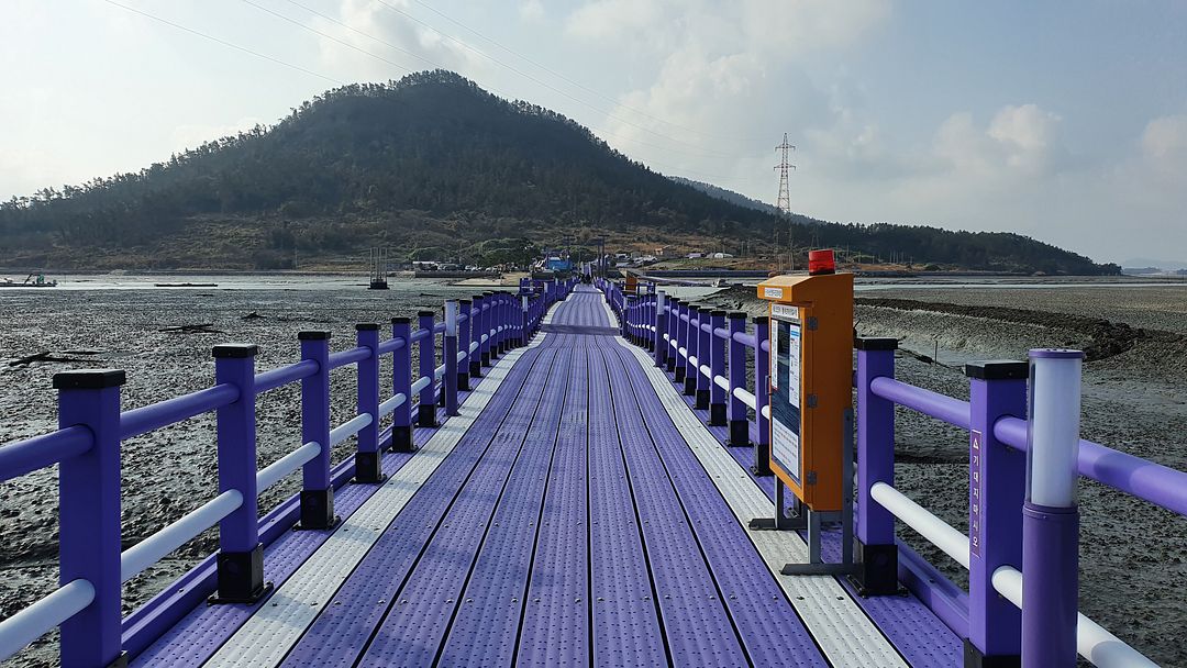 purple bridge