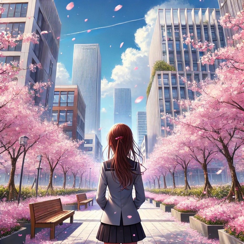 Urban Blossoms: A Journey Through Sakura Streets