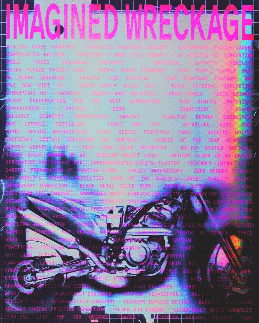 IMAGINED WRECKAGE — Collection Poster (𝒵𝑜𝓇𝒶 𝐸𝒹𝒾𝓉𝒾𝑜𝓃)