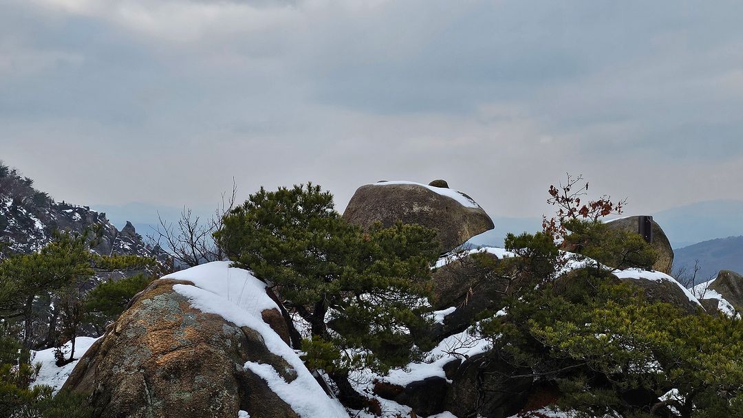 Bulgok Mountain Mouse Rock! 240101  Namyangju, Gyeonggi-do. korea.