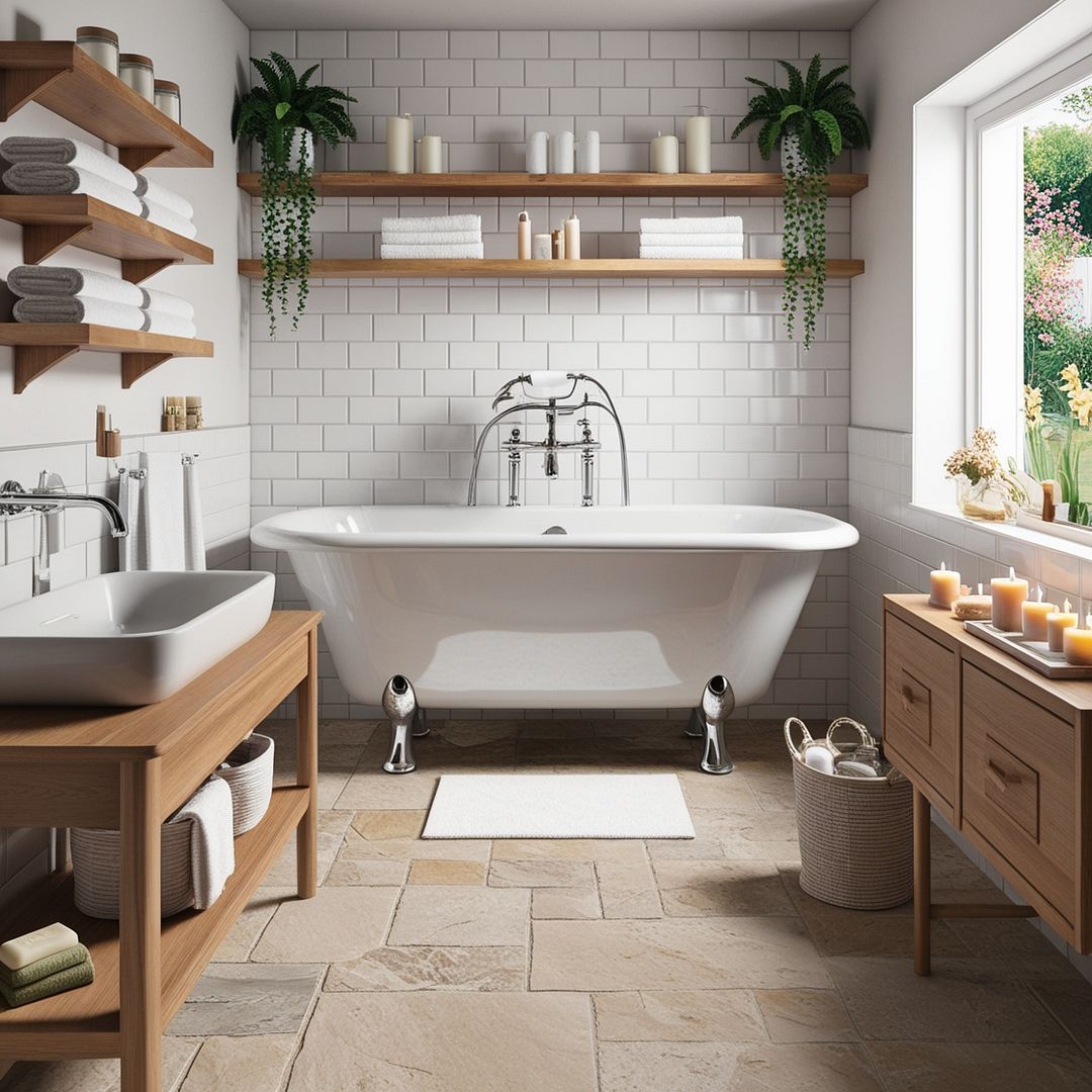 Scandinavian bathroom