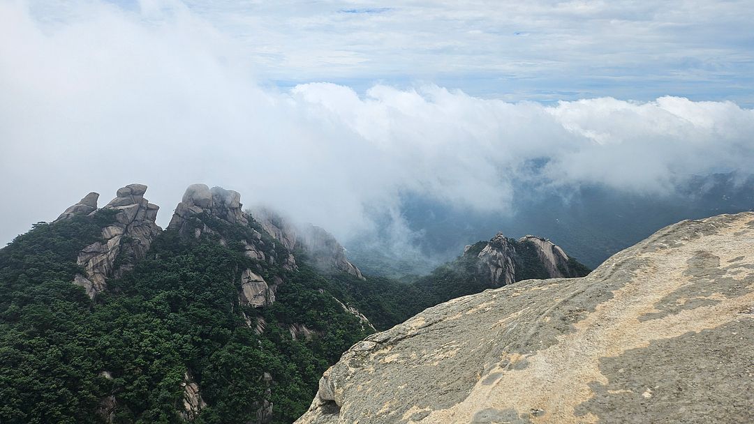 Great view from Baekundae!  240720  Bukhansan Mountain, Seoul