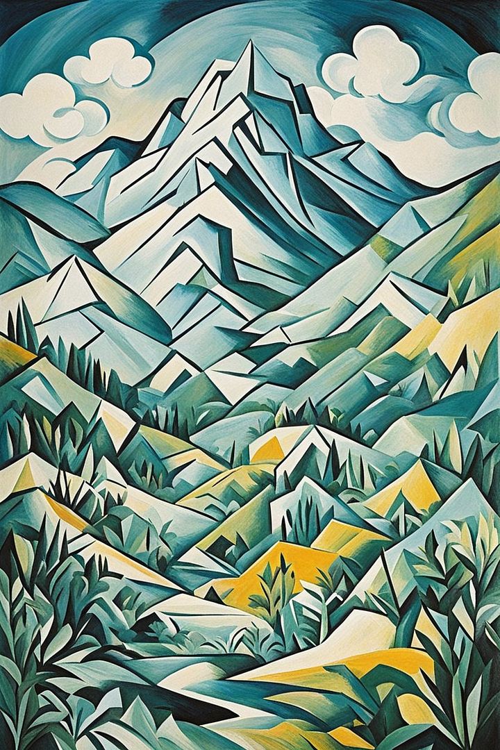 A_mountain_paint_by_Picasso