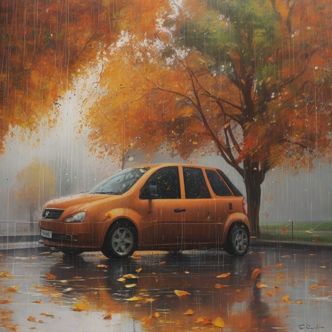 Autumn rain