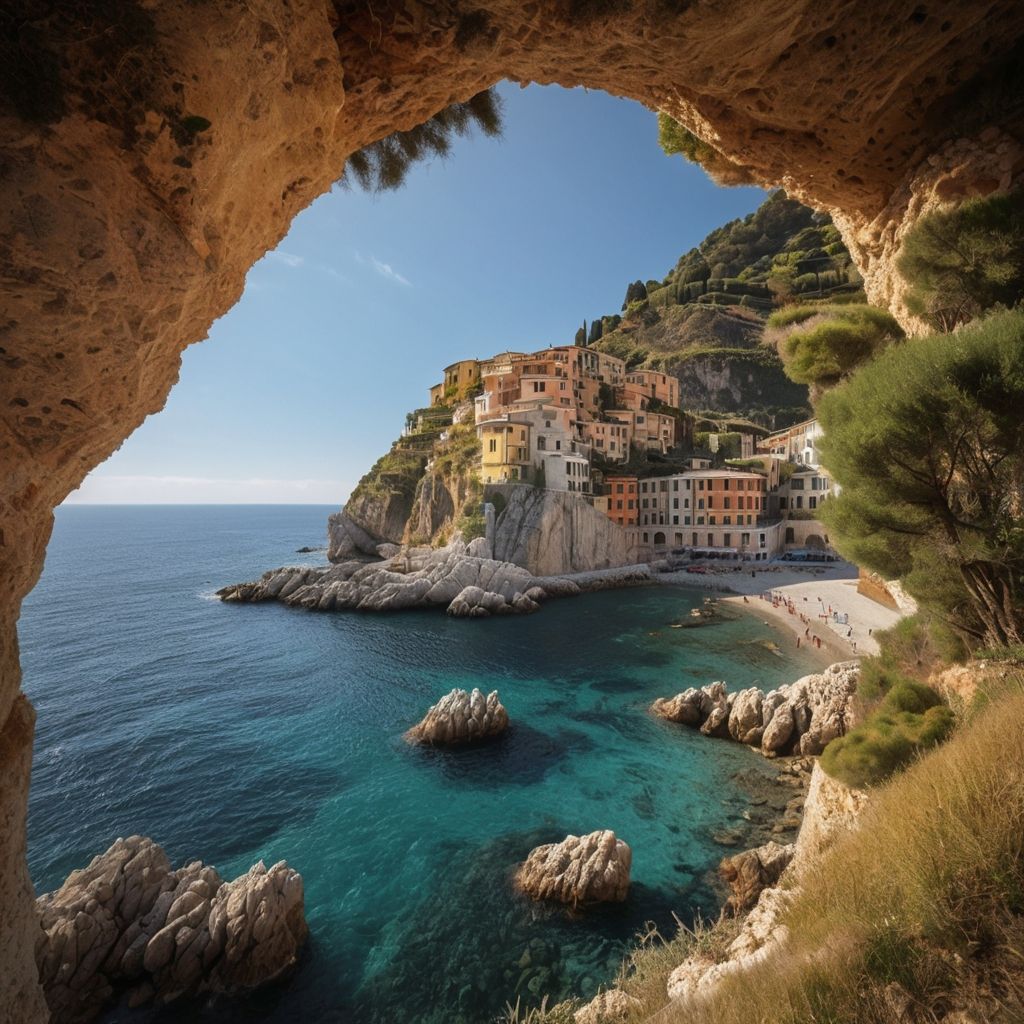 Italy coastline