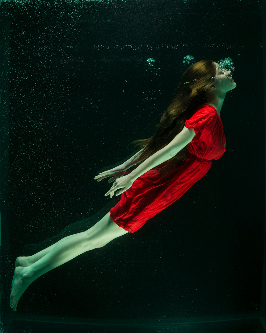 Swimming beauty