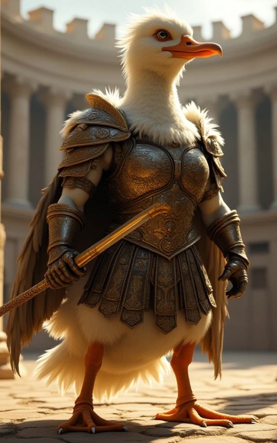 Duck gladiator