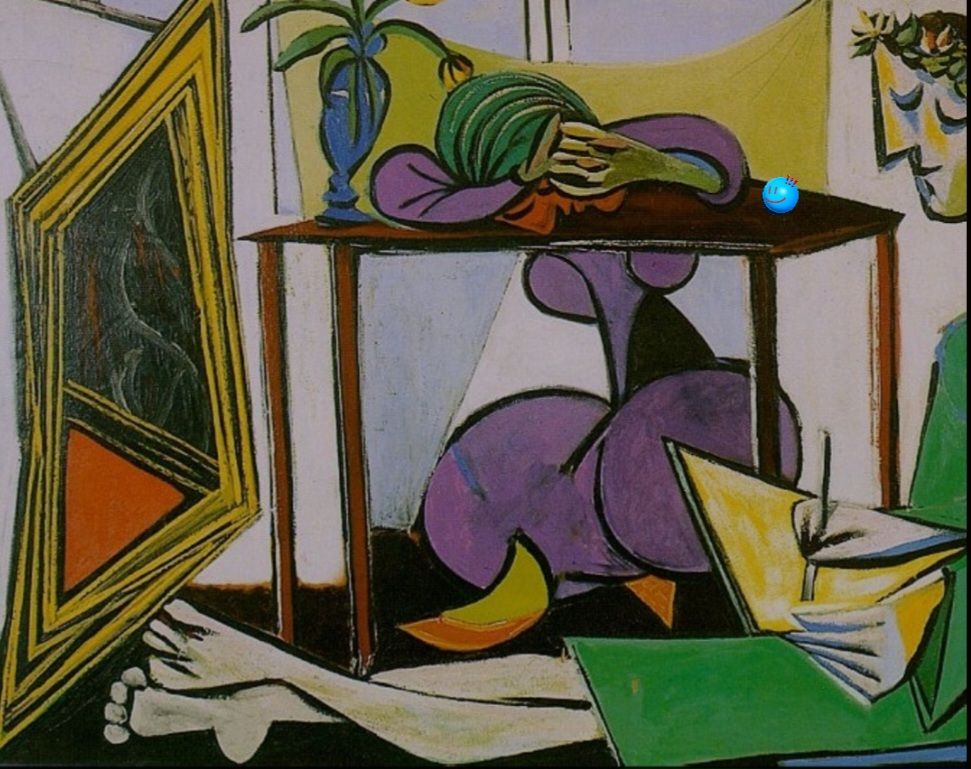 Interior with a Girl Drawing(1935) - enjoy ver.