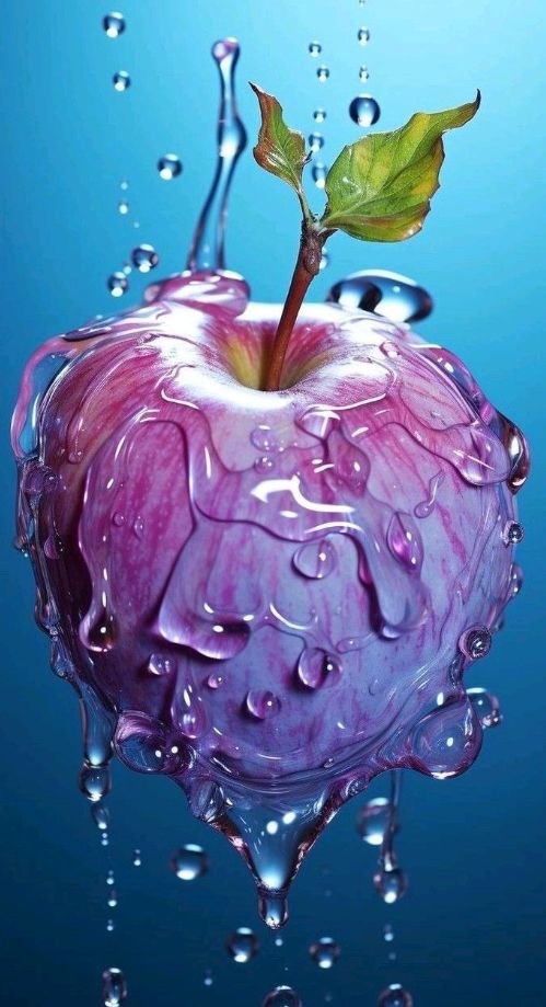 purple apple