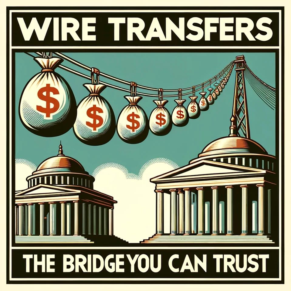 Wire Transfers, The Bridge You Can Trust