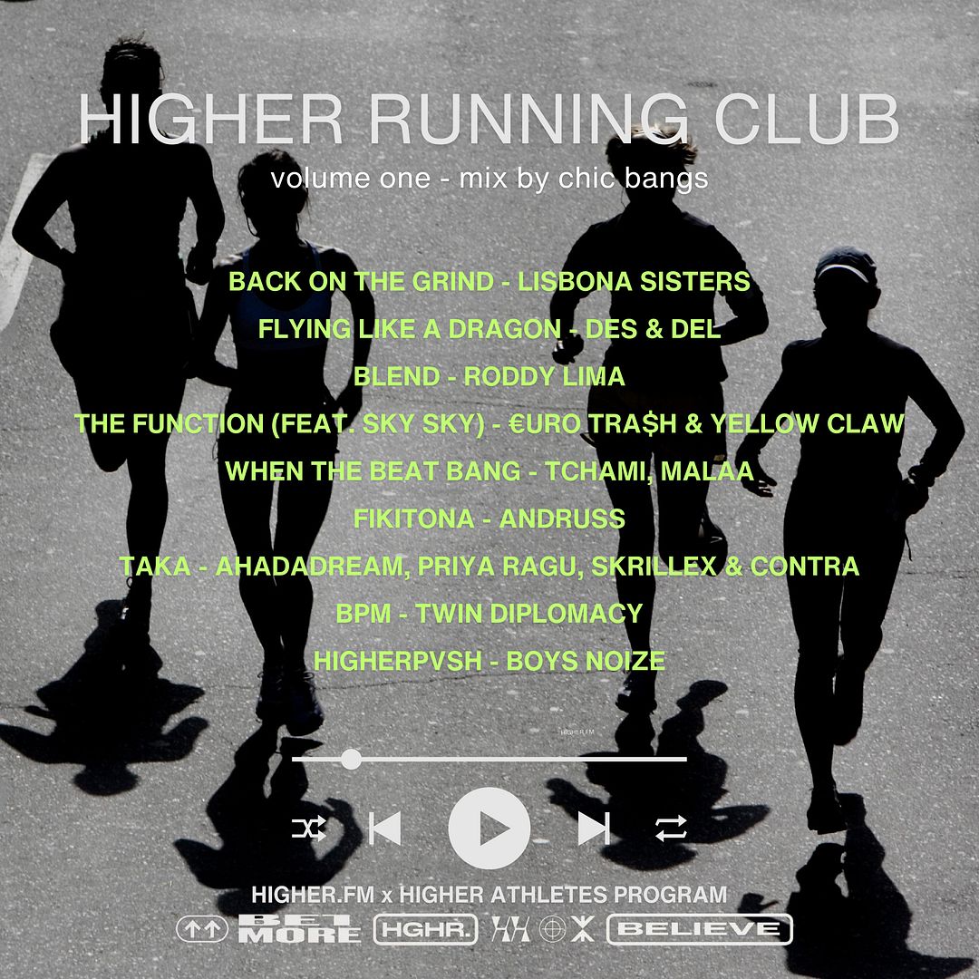 HIGHER RUNNING CLUB - volume one