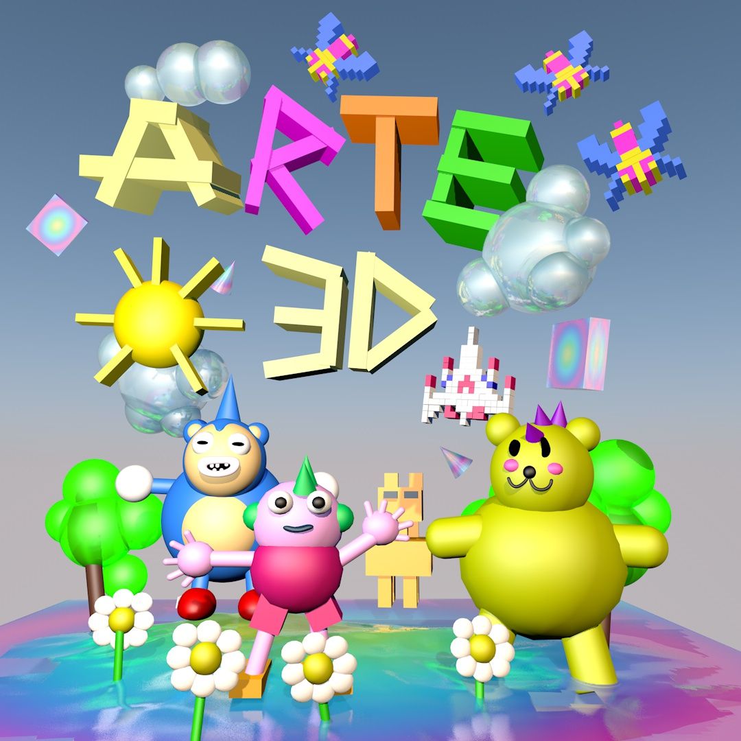 - ARTE 3D  - workshop at  MUTA - City Bell - Buenos Aires - Argentina