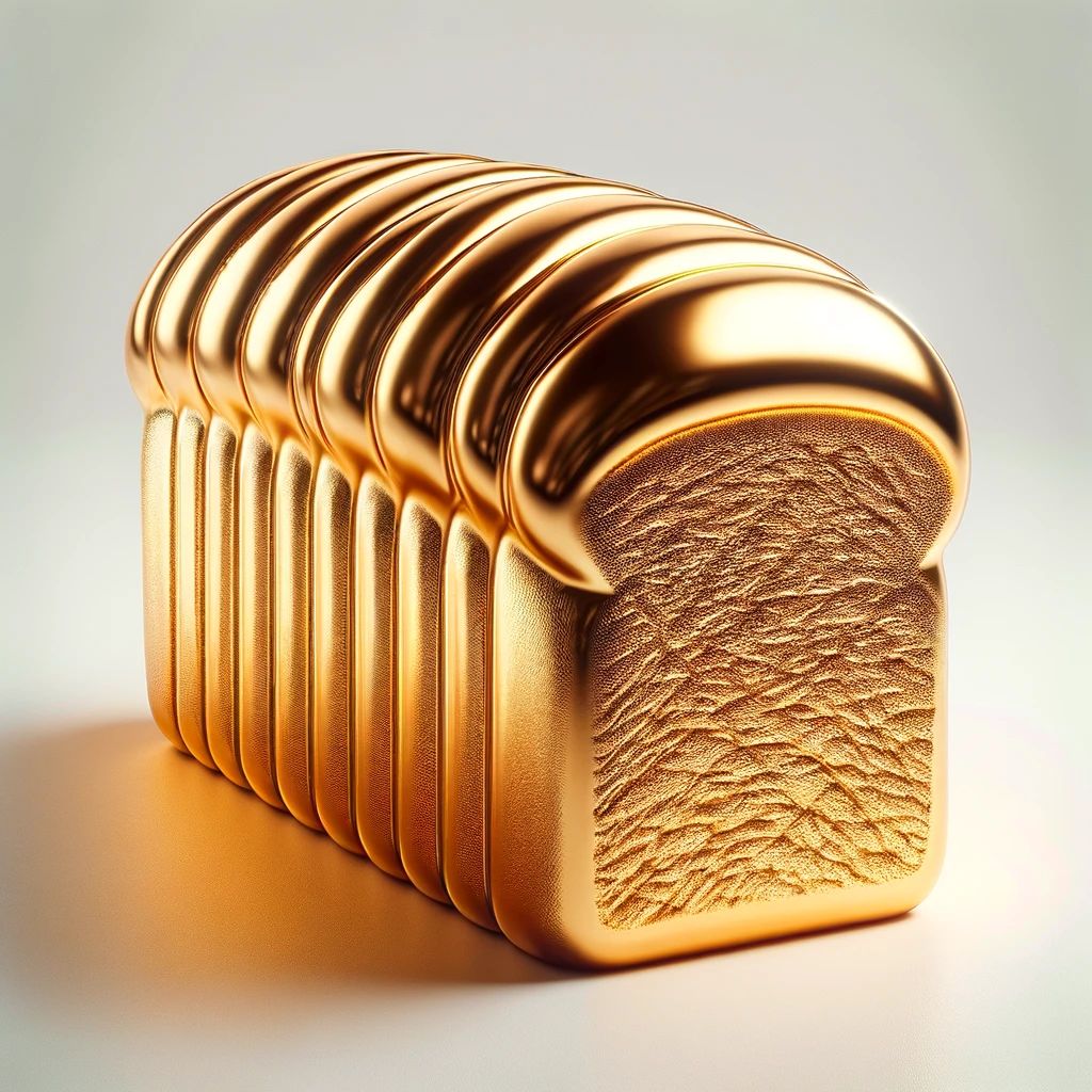 GOLDEN BREAD LOAF [WITH UTILITY TOKEN]