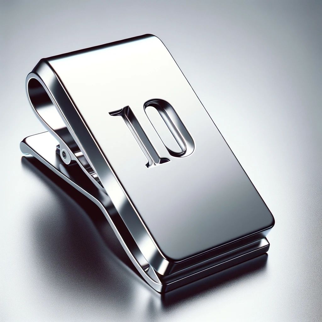 PLATINUM TEN MONEY CLIP [ZORA EXCLUSIVE]