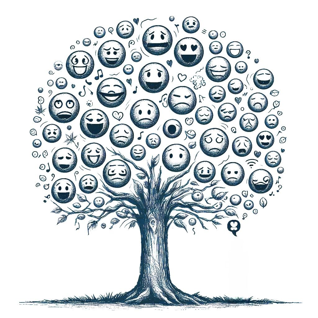 Emoji tree