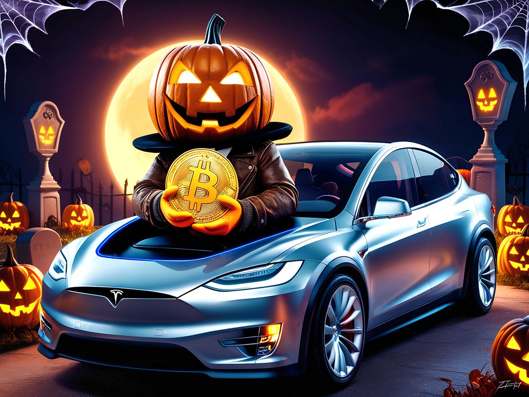 Tesla Pumpkin BTC (Limited Edition)