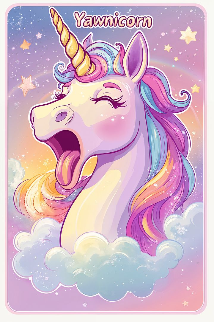 Yawnicorn