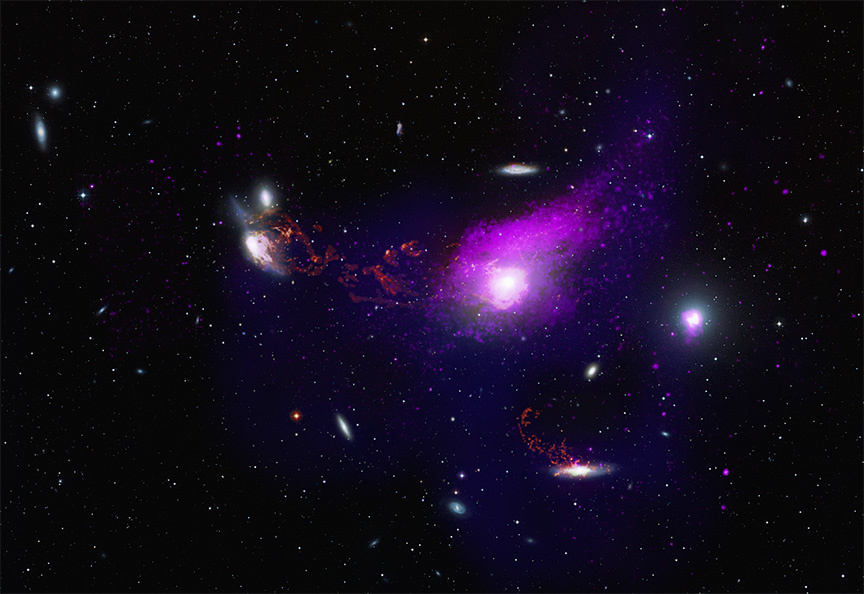 Virgo Cluster (including M86)_X-ray (Chandra)